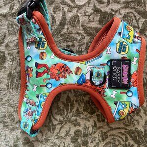 Sassy Woof Dog Harness Size XS Scooby Doo Print NWOT